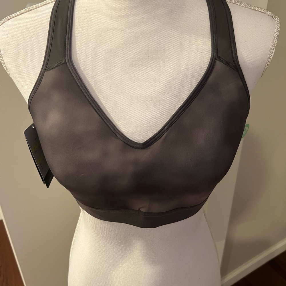 Grey Sports Bra
